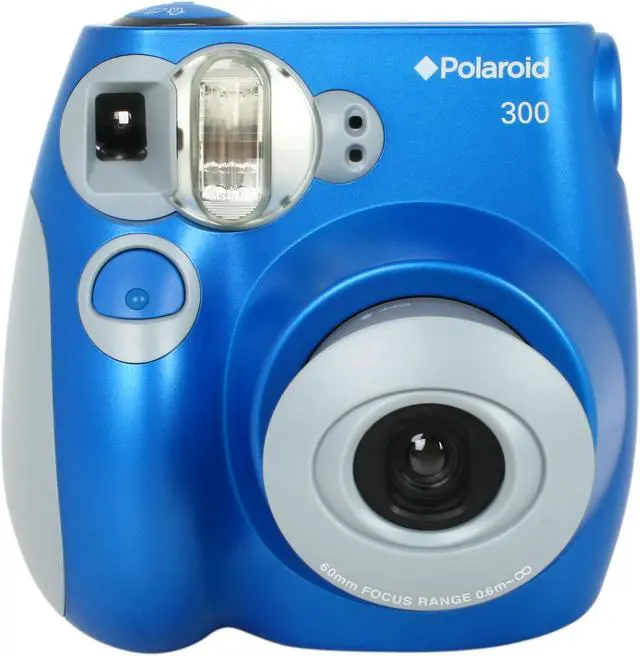 Alt view image 2 of 8 - Polaroid PIC-300 Blue Instant Camera
