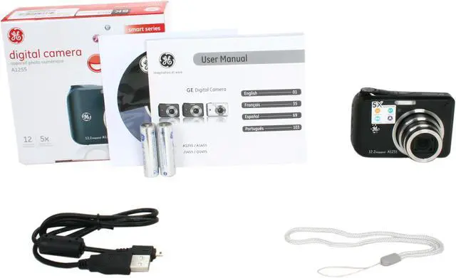 【美品・動作品】GE A1255 デジタルカメラ Aシリーズ Amazon | GE デジタルカメラ A1255 シルバー A1255SL