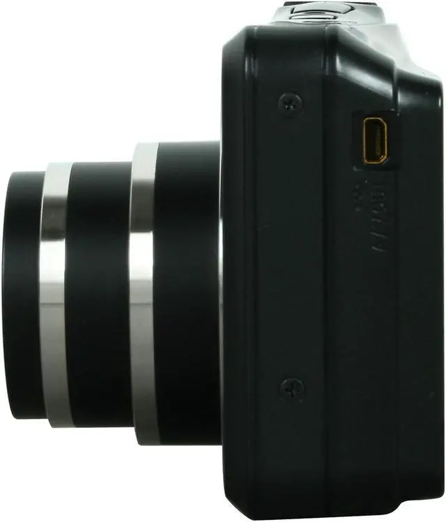 Alt view image 5 of 8 - GE A1455 Black 14.1 MP 5X Optical Zoom Digital Camera
