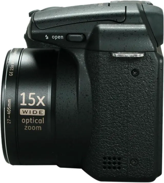 Alt view image 5 of 9 - GE X5 Black 14.1 MP 15X Optical Zoom Digital Camera