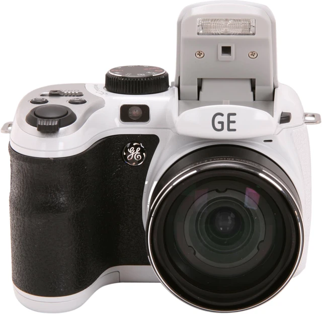Open Box: GE X5-WH/B White 14.1 MP 27mm Wide Angle Bridge Digital ...