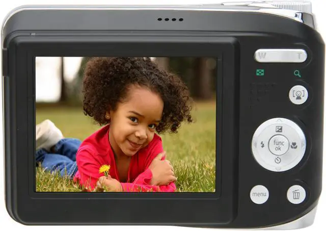 Alt view image 4 of 8 - GE W1000 Black 10.1 MP 3X Optical Zoom Digital Camera