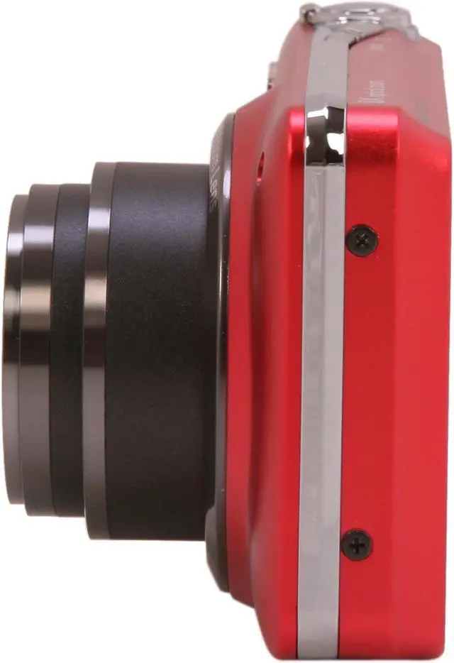 Alt view image 5 of 8 - GE E1486TW Red 14.1 MP 8X Optical Zoom 28mm Wide Angle Digital Camera HDTV Output