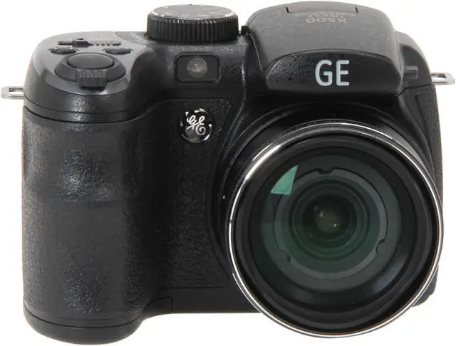 Alt view image 2 of 9 - GE Power Pro X500-BK 16 MP with 15 x Optical Zoom Digital Camera
