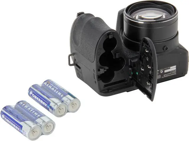 Alt view image 8 of 9 - GE Power Pro X500-BK 16 MP with 15 x Optical Zoom Digital Camera