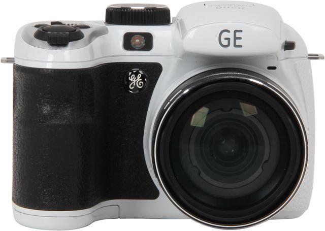 Alt view image 2 of 9 - GE Power Pro X500-WH 16 MP with 15 x Optical Zoom Digital Camera