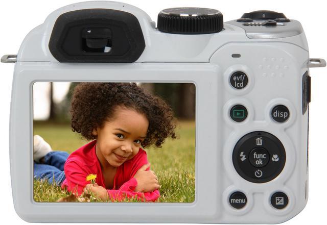 Alt view image 4 of 9 - GE Power Pro X500-WH 16 MP with 15 x Optical Zoom Digital Camera