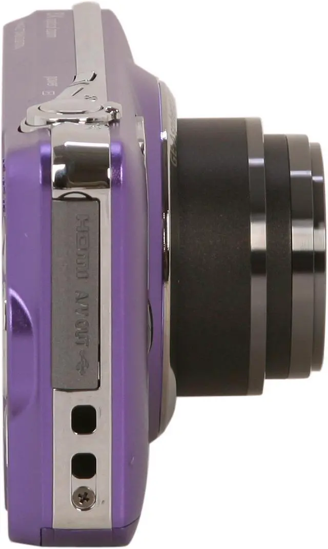 Alt view image 3 of 8 - GE E1680W Purple 16 MP 8X Optical Zoom 28mm Wide Angle Digital Camera HDTV Output