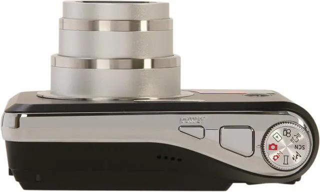 Alt view image 6 of 8 - GE W1200 Black 12.2 MP 3X Optical Zoom Digital Camera