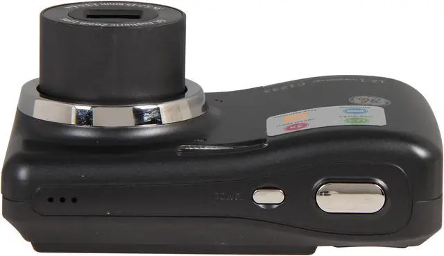 Alt view image 6 of 8 - GE C1233 Black 12.4 MP 3X Optical Zoom Digital Camera