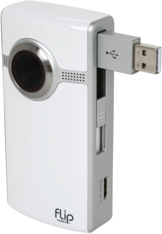 Flip UltraHD Video Camera - White, 1 Hour (New Model) - Newegg.com