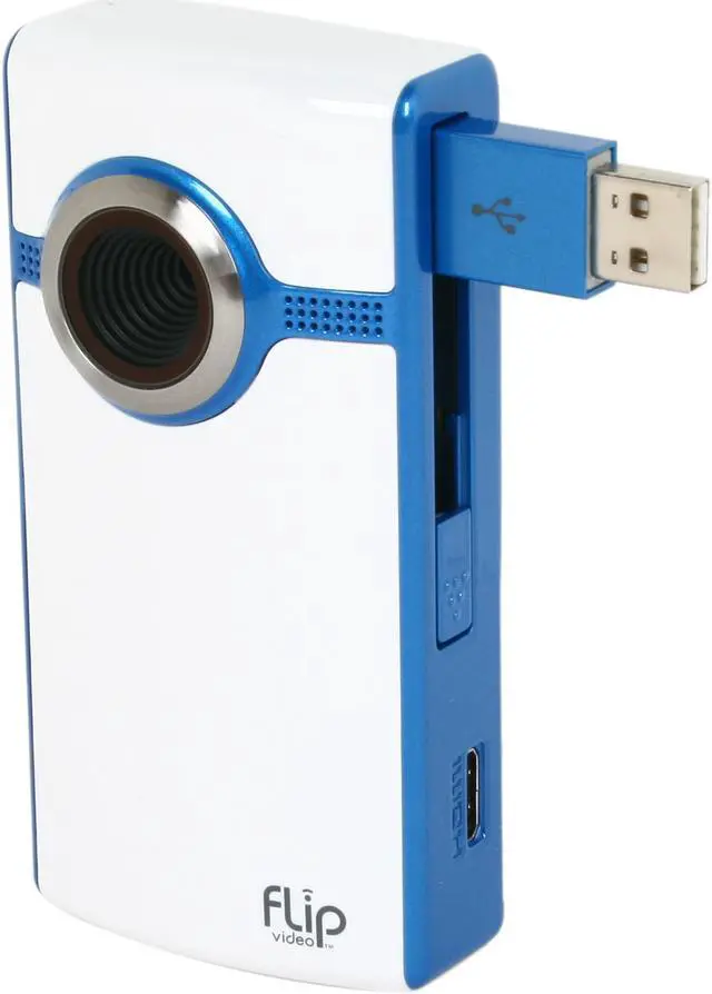 Alt view image 6 of 7 - Flip UltraHD Video Camera - Blue, 1 Hour (New Model)