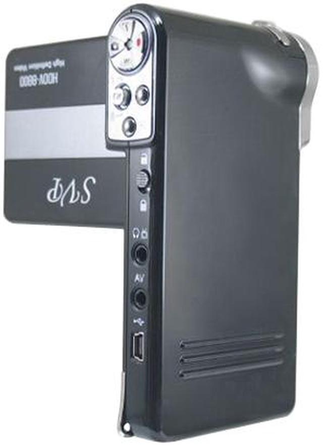 Main image of SVP HDDV-8800 Black 8X Digital Zoom 3.0" 230K Digital Camcorder w/MP3, WebCam, Voice recorder Function and 4 Games