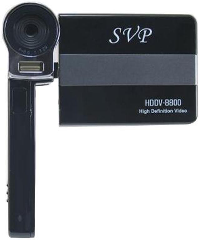 Alt view image 2 of 18 - SVP HDDV-8800 Black 8X Digital Zoom 3.0" 230K Digital Camcorder w/MP3, WebCam, Voice recorder Function and 4 Games