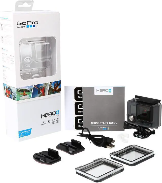 Alt view image 8 of 8 - GoPro HERO+ LCD CHDHB-101 Black 8 MP Action Camera
