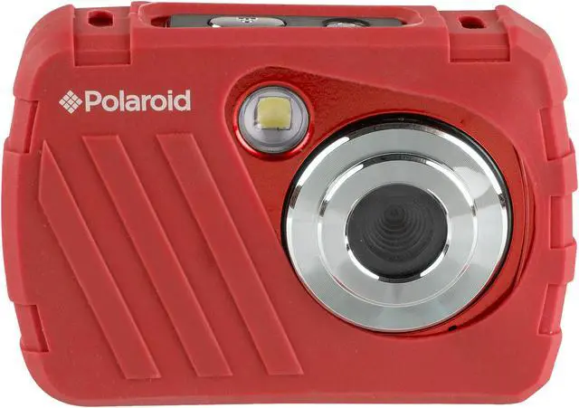 Alt view image 5 of 8 - Polaroid IS048-RED 16MP Waterproof Digital Camera Red
