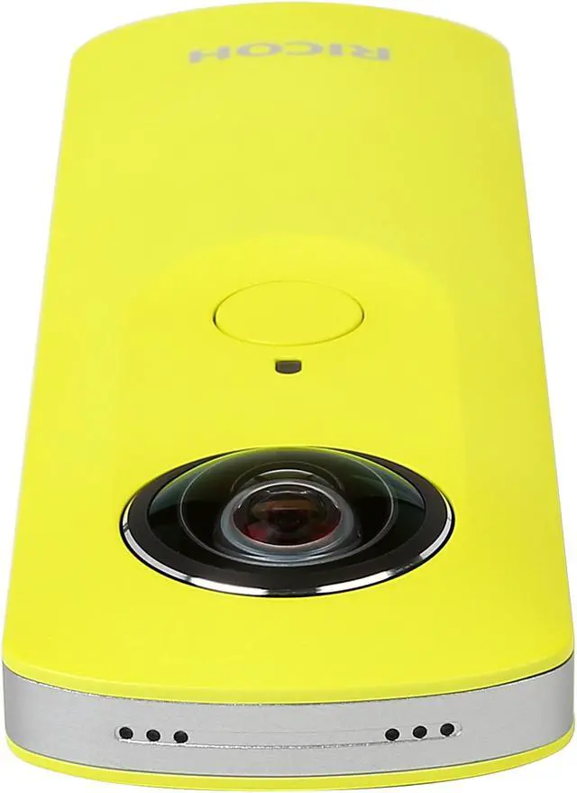Alt view image 6 of 8 - Ricoh THETA M15 910702 360-degree Spherical Camera - Yellow
