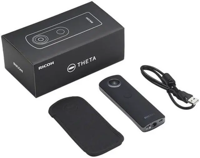 Alt view image 4 of 4 - Ricoh THETA S Black Digital Camera