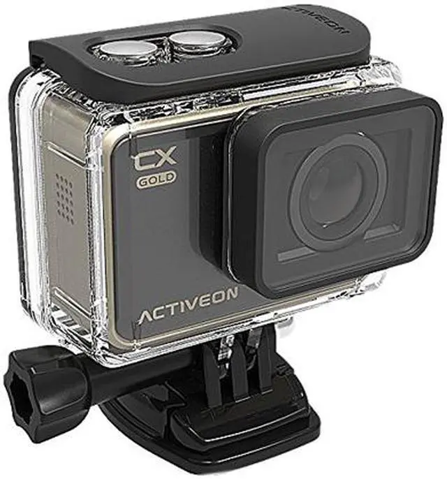 Alt view image 5 of 6 - ACTIVEON CX Gold GCA10W Gold 2.00" Built-in LCD touch screen Action Camera