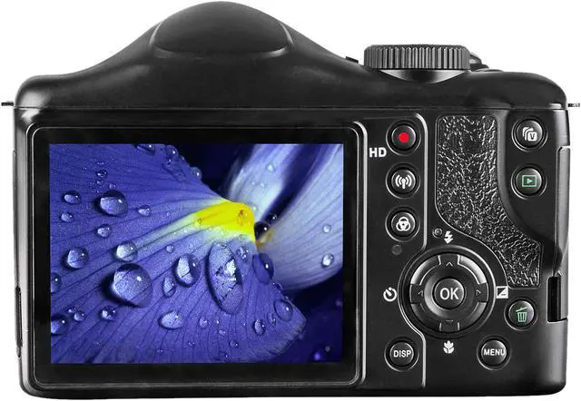 Alt view image 3 of 3 - Polaroid 18.0 MP 40X Optical Zoom Instant Sharing Camera with Wifi, 3.0" Preview Screen - Black