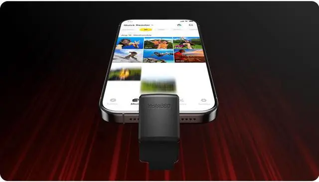 Alt view image 4 of 4 - Insta360 Quick Reader for ACE and ACE PRO  CINSAAXC