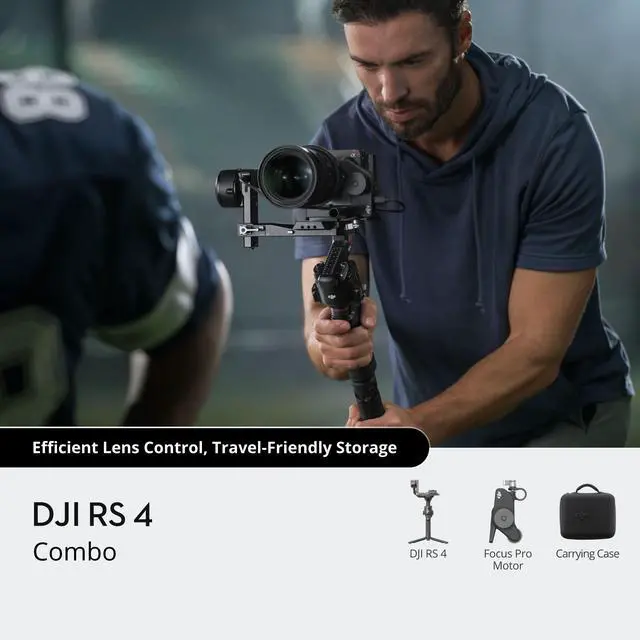 Alt view image 4 of 4 - DJI RS 4 Combo