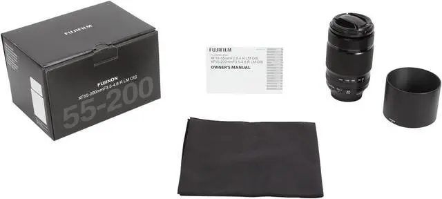 Alt view image 6 of 6 - FUJIFILM 16384941 Compact ILC Lenses Fujinon XF 55-200mm F3.5-4.8 R LM OIS Lens Black
