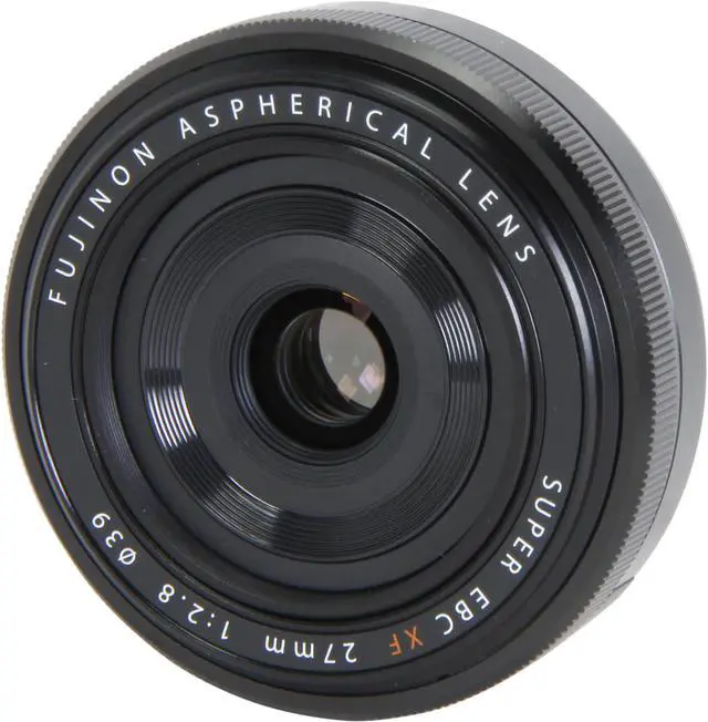 Main image of FUJIFILM 16389123 Compact ILC Lenses XF 27mm (41mm) F/2.8 R Lens Black