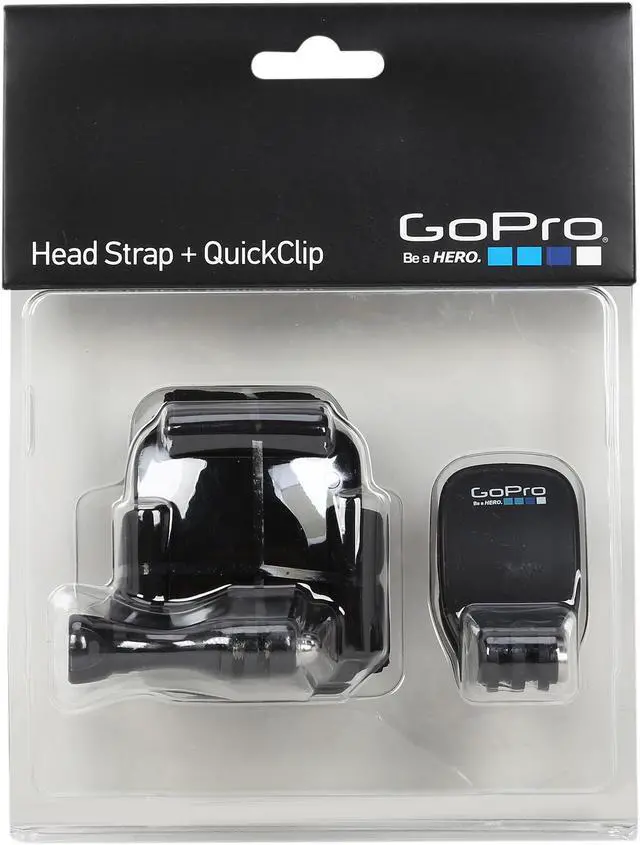 Alt view image 8 of 8 - GoPro GoPro ACHOM-001 Black Head Strap + QuickClip