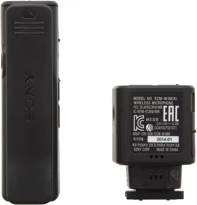 Alt view image 5 of 8 - SONY ECM-W1M Microphone (transmitter)