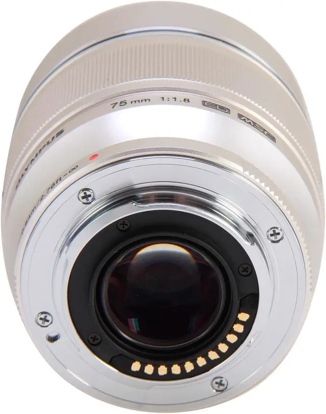 Alt view image 4 of 5 - OLYMPUS M.Zuiko V311040SU000 M.Zuiko Digital ED 75mm f1.8 Lens Silver