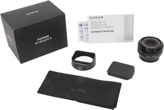 Alt view image 6 of 6 - FUJIFILM XF18mmF2 R (16240743) Lens