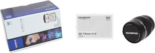 Alt view image 7 of 7 - OM System M.ZUIKO DIGITAL - 75 mm - f/22 - f/1.8 - Telephoto Fixed Lens for Micro Four Thirds