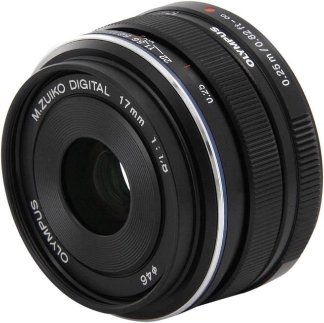 OLYMPUS V311050BU000 Compact ILC Lenses M.Zuiko Digital 17mm f1.8 Lens  Black - Newegg.com