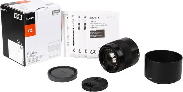 Alt view image 8 of 7 - Sony E 50mm f/1.8 OSS Lens (Black)