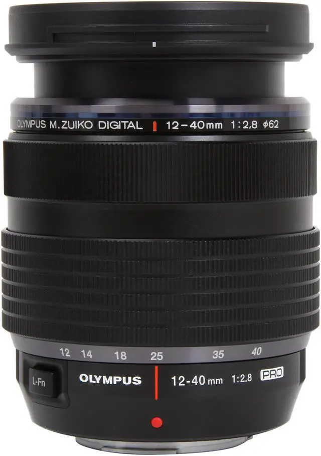 Alt view image 6 of 7 - OLYMPUS V314060BU000 M. Zuiko Digital ED 12-40mm f/2.8 PRO Lens Black