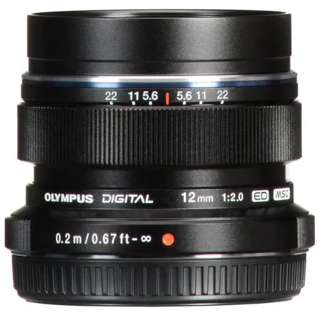 Alt view image 2 of 3 - OM System M.Zuiko - 12 mm - f/22 - f/2 - Wide Angle Fixed Lens for Micro Four Thirds