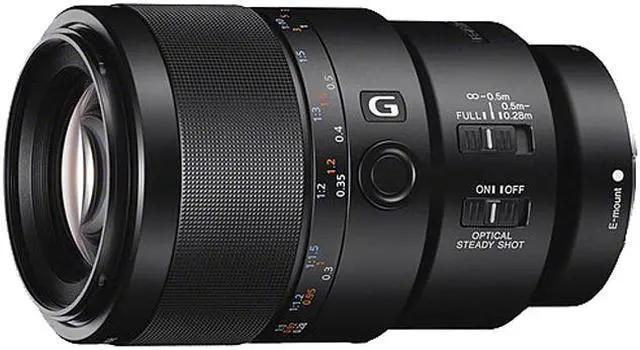 Main image of SONY SEL90M28G SEL90M28G FE 90mm F2.8 Macro G OSS Medium Telephoto Macro Lens Black