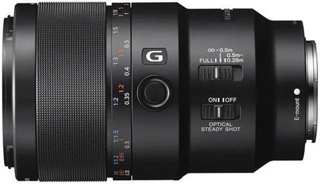 Alt view image 2 of 3 - SONY SEL90M28G SEL90M28G FE 90mm F2.8 Macro G OSS Medium Telephoto Macro Lens Black