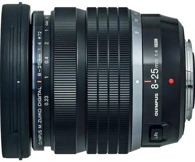 Alt view image 4 of 6 - OM System M.Zuiko Digital 8-25mm f/22 - f/4 Ultra Wide Angle Zoom Lens for Micro Four Thirds