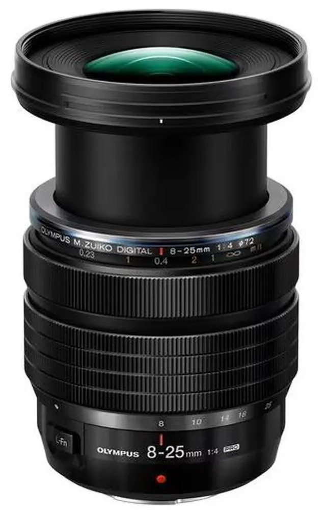 Alt view image 2 of 6 - OM System M.Zuiko Digital 8-25mm f/22 - f/4 Ultra Wide Angle Zoom Lens for Micro Four Thirds