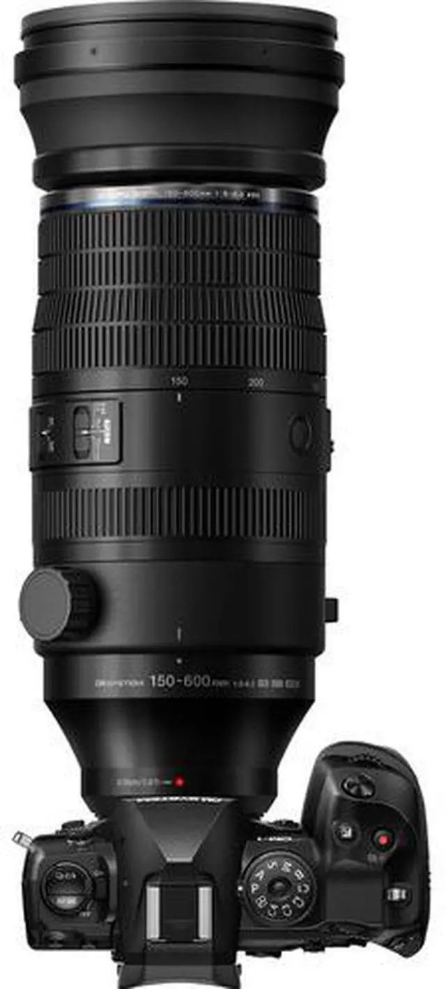 Main image of OM System M.Zuiko Digital 150 mm to 600 mm - f/6.3 - f/5 - Telephoto Varifocal Lens for Micro Four Thirds