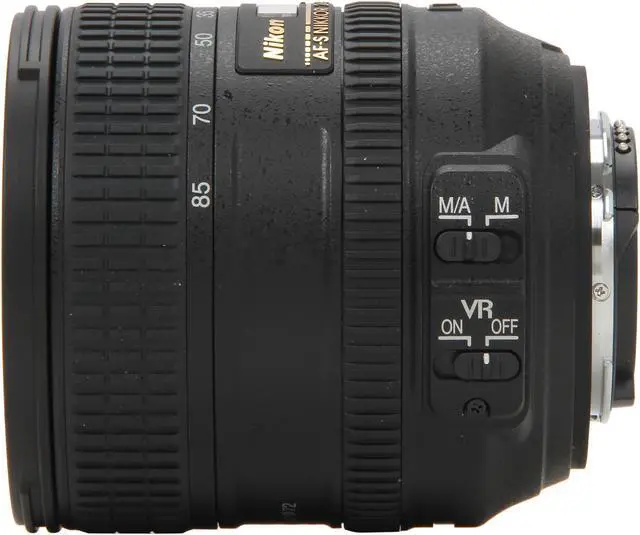 Alt view image 3 of 7 - Nikon 2204 SLR Lenses AF-S NIKKOR 24-85mm f/3.5-4.5G ED VR Lens Black