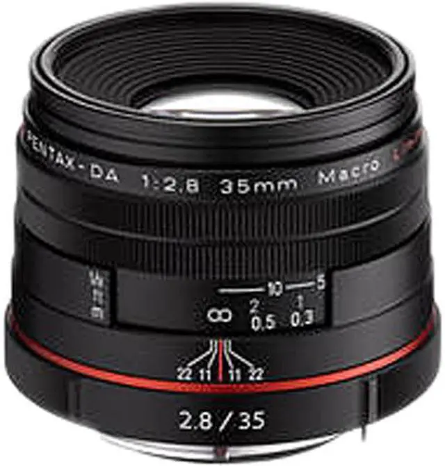 Main image of PENTAX 21450 DA 35mm F2.8 Macro Limited Lens Black