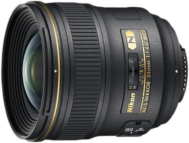 Main image of Nikon 2184 AF-S NIKKOR 24mm f/1.4G ED Lens Black