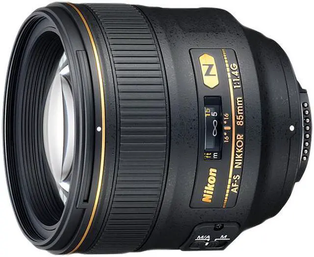 Main image of Nikon 2195 SLR Lenses AF-S NIKKOR 85mm f/1.4G Lens Black