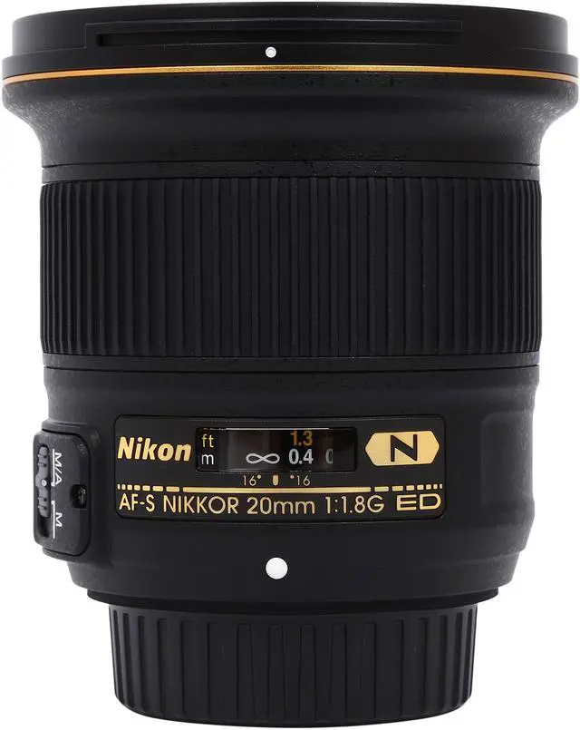 Alt view image 6 of 7 - Nikon 20051 20051 AF-S NIKKOR 20mm f/1.8G ED Lens Black