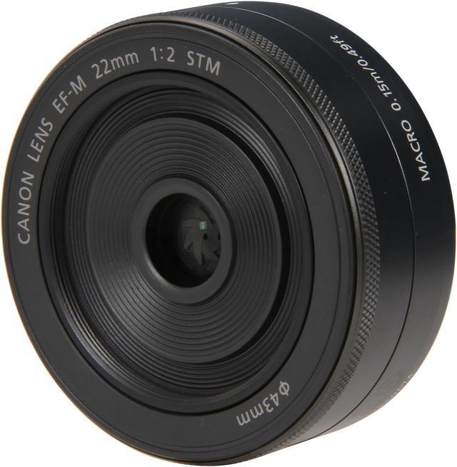 Canon 5985B002 EOS M 43mm diameter EF-M 22mm f/2 STM Lens - Newegg.ca