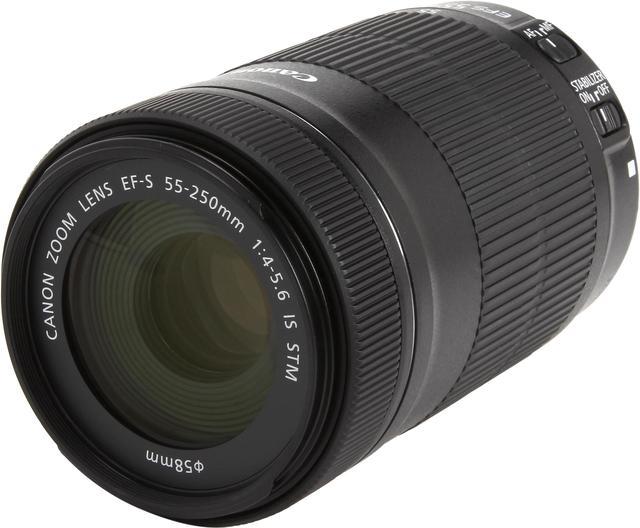 Canon EF-S 55-250mm f/4-5.6 IS STM Lens - Newegg.ca