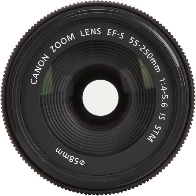 Canon EF-S 55-250mm f/4-5.6 IS STM Lens - Newegg.com